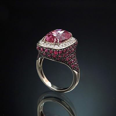 Bague en or 14 carats avec spinelle rose, diamants et saphirs, pierres précieuses de couleur, ps001r, or, spinelle rose, diamants, saphirs. Diaytar Côte d'Ivoire permet aux clients de découvrir de nouveaux produits et de profiter de promotions et de réductions régulières, ce qui renforce leur expérience d'achat en ligne.