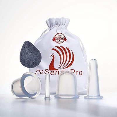 Ensemble de ventouses pour le visage et le cou - traitement de relaxation