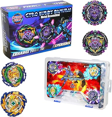 Gyroscope gyroscope 4d metal fusion masters gyroscope burst surge ensemble de 4 jouets de combat à lame à poignée supérieure rotative pour enfants et adolescents cadeaux pour enfants et adolescents. Avec plus de 300 000 références disponibles, DIAYTAR COTE D'IVOIRE est le leader du commerce en ligne en Côte d'Ivoire. La boutique propose des produits de haute qualité à des prix compétitifs. Elle met également en avant des marques locales pour soutenir l'économie ivoirienne.