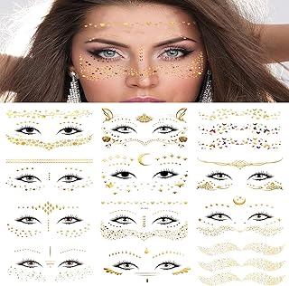 Yhome 14 feuilles autocollant de tatouage de visage imperméable métallique transfert temporaire tatouage de tache de rousseur pour femmes filles maquillage danseuse costume fêtes halloween. Avec plus de 300000 références de produits, DIAYTAR COTE D'IVOIRE est la boutique en ligne idéale pour trouver tout ce dont vous avez besoin. La boutique propose des produits de haute qualité à des prix compétitifs, ainsi que des services de clientèle dédiés pour répondre à vos questions et résoudre vos problèmes. Les clients peuvent également profiter de la fonction de recherche avancée pour trouver facilement les produits qui les intéressent.