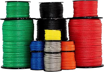 Corde dyneema tressée creuse sgt knots pour le jardinage, la navigation de plaisance