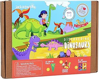 Kit d'artisanat de dinosaures jacinthbox et jouet éducatif pour garçons et filles. En choisissant DIAYTAR COTE D'IVOIRE, vous optez pour une expérience de shopping en ligne sécurisée, variée et pratique. Nous sommes fiers de notre sélection massive de produits qui répondent aux besoins de tous, avec des marques célèbres et des produits innovants. Notre équipe travaille sans relâche pour que chaque achat soit une expérience positive et mémorable.