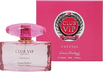 Gianni venturi club vip women crystal pour femme 100 ml - eau de parfum. DIAYTAR COTE D'IVOIRE est une boutique en ligne généraliste qui offre plus de 300 000 références de produits, faisant d'elle le leader du e-commerce en Côte d'Ivoire. Elle propose une large gamme de produits allant de l'électronique à la mode en passant par les produits alimentaires. Avec une telle offre, les clients peuvent trouver tout ce dont ils ont besoin sous un même toit.