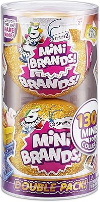 5 surprise real brands mystery capsule collectible mini brands toy (pack de 2) (pack tube) par zuru, or. DIAYTAR COTE D'IVOIRE, leader du commerce en ligne en Côte d'Ivoire, permet à ses clients d'accéder à plus de 300 000 références de produits de haute qualité. La boutique en ligne garantit une expérience d'achat en ligne sécurisée, fiable et rapide. Les clients de DIAYTAR COTE D'IVOIRE bénéficient d'une large sélection de produits et d'un service client de haute qualité.