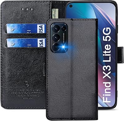 Fmpcuon coque pour oppo find x3 lite 5g, oppo find x3 lite 5g, portefeuille en cuir pu premium magnétique étui de protection pour oppo find x3 lite 5g, noir. En tant que boutique en ligne leader en Côte d'Ivoire, DIAYTAR COTE D'IVOIRE se distingue par sa vaste gamme de produits et son engagement envers la satisfaction client. Nous nous efforçons de rendre votre expérience de shopping en ligne aussi agréable et pratique que possible, avec des options de paiement flexibles et des promotions régulières.