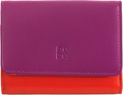 Petit portefeuille pour femme en cuir nappa en veau dodo
