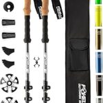 Bâtons de randonnée foxy paquet de 2 bâtons légers et pliables réglables