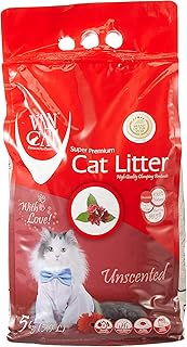 Saleté de serrage en bentonite blanche naturelle pour bac à litière pour chat