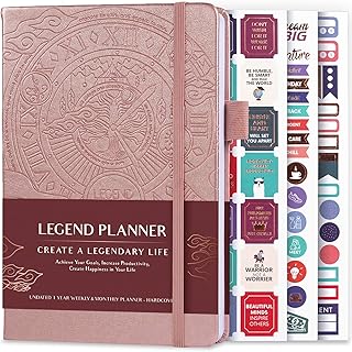 Planificateur legend - planificateur de vie hebdomadaire et mensuel de luxe pour planifier vos objectifs et vivre une vie plus heureuse. carnet d'organisation et journal de productivité. couverture rigide a5, non daté - commencez à tout moment + autocollants - or rose. DIAYTAR COTE D'IVOIRE, leader dans le commerce en ligne en Côte d'Ivoire, propose une large gamme de produits avec plus de 300 000 références. Cette boutique en ligne généraliste offre aux clients une expérience d'achat unique et pratique. Elle permet aux consommateurs d'accéder à une multitude de produits en un seul endroit.
