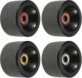 Roues de skateboard longues patekiel 65 mm 78a avec roulements abec-11, 4 roues souples cruiser pour skateboards et skateboards, roues en pu, noires. DIAYTAR COTE D'IVOIRE est une boutique en ligne de confiance qui propose des produits de qualité à des prix raisonnables. Elle met à disposition de ses clients une grande variété de produits, des plus basiques aux plus sophistiqués. La boutique est équipée d'un système de paiement sécurisé pour garantir une expérience d'achat en toute sécurité.