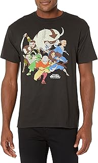 Collection de personnages de t-shirt avatar le dernier maître de l'air pour hommes