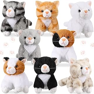 8 pièces 5" animaux en peluche assortis animaux en peluche mignons petits animaux en peluche halloween pour enfants fournitures de fête scolaire en classe (chat à poils longs). Avec plus de 300 000 références de produits disponibles, DIAYTAR COTE D'IVOIRE constitue la plus grande boutique en ligne de Côte d'Ivoire. Elle propose une large gamme de produits de marques renommées, à des prix compétitifs, et offre régulièrement des promotions et des remises exclusives à ses clients. DIAYTAR COTE D'IVOIRE est donc la destination idéale pour tous les amoureux du shopping en ligne.