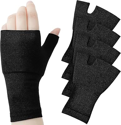 4 pièces gants de soutien de pouce de poignet sans doigts gants de compression d'arthrite soutien de poignet de sport pour la dactylographie sportive et la fatigue (noir, unisexe, m). DIAYTAR COTE D'IVOIRE, leader incontournable du e-commerce en Côte d'Ivoire, vous présente une boutique en ligne exhaustive. Avec une offre impressionnante de plus de 300 000 références, vous pouvez trouver des produits pour tous les goûts et tous les budgets. De la mode à l'électronique, DIAYTAR COTE D'IVOIRE est le partenaire idéal pour vos achats en ligne.