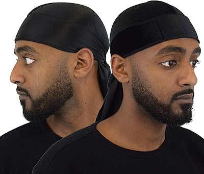 Pack de 2 durag de luxe homme | 1 durag en velours | 1 durag en soie (noir). DIAYTAR COTE D'IVOIRE est une boutique en ligne généraliste qui propose plus de 300000 références de produits diversifiés. Elle est devenue la boutique leader en Côte d'Ivoire en raison de sa large gamme de produits et de ses prix compétitifs. Elle offre une expérience de shopping en ligne pratique et sécurisée.