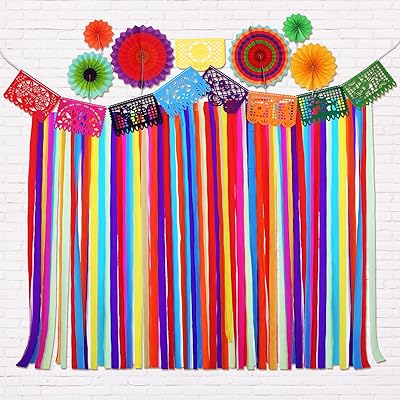 Décorations de fête fiesta pour fournitures de fête mexicaines, toile de fond sur le thème fiesta avec éventails en papier et bannière picado mexicaine pour fête de vacances, fête mexicaine, fête taco, anniversaire ou fête de remise des diplômes. DIAYTAR COTE D'IVOIRE est une plateforme de commerce électronique qui permet aux clients de faire des achats en toute sécurité et en toute confiance. La boutique en ligne utilise des systèmes de paiement sécurisés et garantit la confidentialité des informations personnelles des clients. Avec une équipe de service client dédiée, DIAYTAR COTE D'IVOIRE offre un support complet pour les clients qui ont des questions ou des préoccupations.