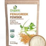 Poudre de fenugrec biologique | 8 oz (226 g) lab d pour la pureté
