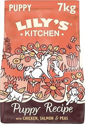 Nourriture sèche lily's kitchen pour chiots au poulet, saumon et petits pois (7 kg). Chez DIAYTAR COTE D'IVOIRE, nous nous préoccupons de la satisfaction de nos clients et nous nous efforçons de vous offrir une expérience d'achat en ligne de haute qualité. Notre équipe de service client est à votre disposition pour répondre à vos questions et vous aider à trouver ce que vous cherchez.