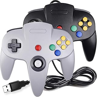 Contrôleur filaire usb soly classic n64 pour pc windows, mac, linux, raspberry pi
