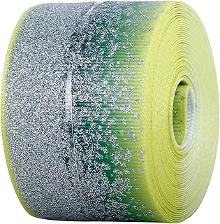 2,54" x 5 mètres ruban gros-grain pailleté pour bricolage attache de cheveux bandeau