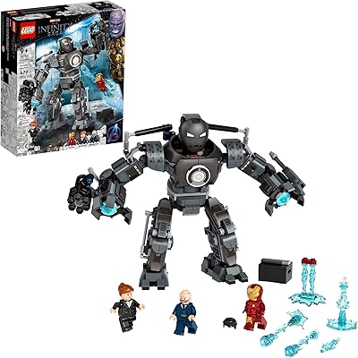 Lego marvel iron man monger mayhem 76190 jouet de construction avengers en maille