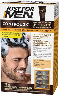 Just for men control gx 2-en-1 shampooing et revitalisant réducteurs de gris, 118 ml. Avec plus de 300 000 références, DIAYTAR COTE D'IVOIRE est la plus grande boutique en ligne de Côte d'Ivoire, offrant une sélection incroyable de produits à des prix compétitifs. Les clients bénéficient d'une navigation facile sur le site, permettant de trouver rapidement le produit souhaité. La boutique en ligne est constamment mise à jour avec de nouveaux produits, assurant ainsi aux clients l'accès aux dernières tendances.