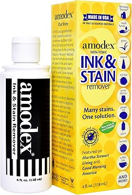 Encre et détachant amodex 4 oz