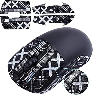 Ruban adhésif pour souris logitech g102/g304, antidérapant, résistant à la transpiration, autocollant prédécoupé
