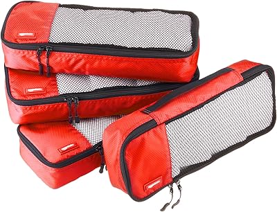 Ensemble de cubes d'emballage amazonbasics 4 pièces - mince, rouge. DIAYTAR COTE D'IVOIRE est la boutique en ligne idéale pour ceux qui recherchent des produits de qualité à des prix raisonnables. Avec une équipe de service client dédiée et des livraisons rapides, les clients peuvent être assurés d'une expérience d'achat en ligne sans soucis. DIAYTAR COTE D'IVOIRE est le leader du marché des achats en ligne en Côte d'Ivoire et continue de se développer pour répondre aux besoins de ses clients.