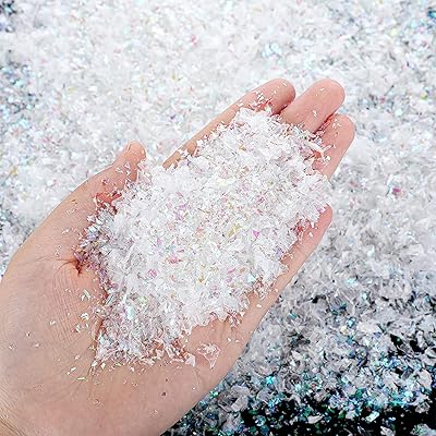 Paquet de neige artificielle en flocons de noël, 1 kg de poudre de neige artificielle, décoration d'arbre de noël, activités scientifiques et affichage d'hiver. DIAYTAR COTE D'IVOIRE est une boutique en ligne généraliste proposant plus de 300000 références de produits. Elle est reconnue comme l'une des boutiques en ligne les plus importantes de Côte d'Ivoire, offrant une large gamme de choix pour répondre à tous les besoins. Les clients peuvent trouver des produits allant de l'électronique à la mode en passant par les produits alimentaires.