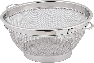 Passoire à panier raj, taille 21 cm, 1 pièce, argent ql0017