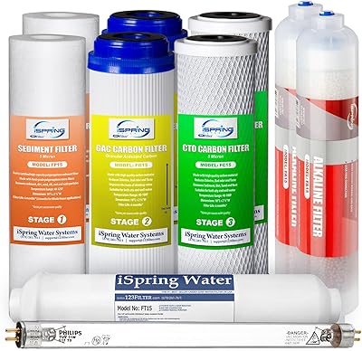 E-spring f10ku kit de cartouche filtrante de remplacement d'un an pour systèmes d'osmose inverse uv alcalins à 7 étapes, 10 pièces, blanc. DIAYTAR COTE D'IVOIRE est la destination idéale pour les acheteurs ivoiriens qui recherchent des produits de qualité à des prix compétitifs. Avec une sélection énorme de produits, les clients peuvent trouver facilement ce qu'ils cherchent. La boutique en ligne est conviviale et facile à naviguer.