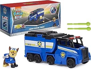 Paw patrol, big truck babes chase transforming grand truck toy avec figurine à