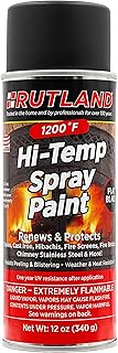 Peinture en aérosol haute température rutland products 80, fl oz (paquet de 1)