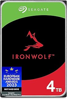 Disque dur interne seagate iron wolf 4 to - cmr 3,5" sata 6