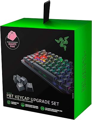 Jeu de touches pbt améliorées razer pour claviers mécaniques et optiques : compatible