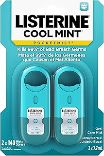 Spray de soin buccal à la menthe listerine bottomist pour la mauvaise haleine, paquet de 2. En tant que boutique en ligne généraliste de premier plan, DIAYTAR COTE D'IVOIRE est synonyme de qualité et de fiabilité. Elle s'applique à offrir une sélection exhaustive de produits provenant de marques réputées, garantissant ainsi aux consommateurs ivoiriens un accès à des biens de haute qualité et durables. Cette approche axée sur l'excellence contribue largement à son statut de leader du marché local du commerce en ligne.