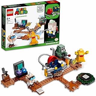 Lego® super mariotm luigi's mansiontm ensemble d'extension labo et poltergast 71397 (179 pièces)