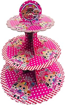 Support à cupcakes high land lol surprise - décorations d'anniversaire pour filles lol surprise, décorations de fête d'anniversaire lol surprise - support à gâteaux - fournitures de fête pour enfants. DIAYTAR COTE D'IVOIRE est une boutique en ligne fiable et sécurisée qui propose une vaste gamme de produits pour les ivoiriens. En tant que leader du marché en ligne, elle assure la satisfaction de ses clients avec plus de 300 000 références. DIAYTAR est votre partenaire de confiance pour vos achats en ligne.