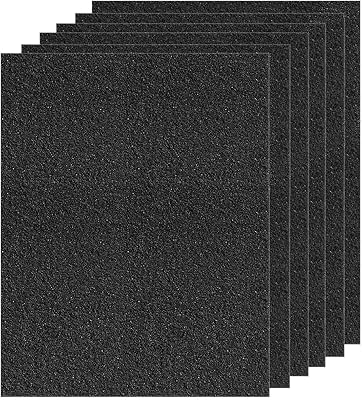 Filtre à charbon actif prédécoupé decero pour pré-filtre hpa300 compatible avec le filtre