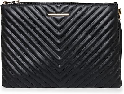 Sac bandoulière henie pour femme, noir, henie001, 23henie-001, noir, taille unique, sac à