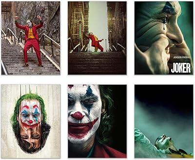 Affiche du film joker - lot de 6 photos (8" x 10") - joaquin phoenix. DIAYTAR COTE D'IVOIRE s'efforce de maintenir une approche innovante en proposant des produits à la pointe de la technologie, ainsi que des tendances du moment. La boutique met régulièrement à jour son catalogue pour refléter les dernières modes et besoins du marché. Grâce à son équipe dynamique et à son engagement à offrir le meilleur service client, DIAYTAR COTE D'IVOIRE continue de consolider sa position de leader.