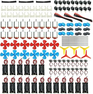 Kit de moteur à courant continu 18 pièces, mini moteur de loisir électrique