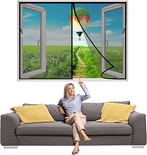 Rideau de fenêtre en maille magnétique snapscreen taille 185 x 140 cm avec crochet. Avec plus de 300 000 références disponibles, DIAYTAR COTE D'IVOIRE est votre destination idéale pour tous vos besoins en ligne. Nous offrons une gamme complète de produits, de l'électroménager aux accessoires de mode, pour vous et votre maison. Profitez de notre système de paiement sécurisé et de nos options de livraison flexibles.