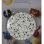 Wilton 710-7236 mini boules pour les yeux en bonbon, 24 pièces