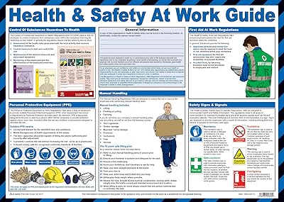 Affiche du guide de santé et de sécurité au travail du groupe