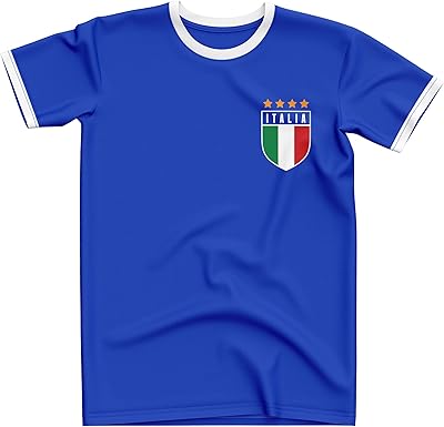 T-shirt rétro de football italien ranger bleu royal pour adulte coupe du monde italie fan italien gli azzurri - l254e, bleu royal/blanc ranger. DIAYTAR COTE D'IVOIRE est une boutique en ligne généraliste qui propose plus de 300 000 références de produits. Elle est reconnue comme l'une des boutiques en ligne les plus importantes de Côte d'Ivoire, offrant une grande variété de produits à ses clients. Avec une telle offre, DIAYTAR COTE D'IVOIRE répond aux besoins de ses clients avec efficacité.