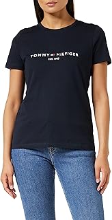 T-shirt femme tommy hilfiger heritage hilfiger c-nk rage. DIAYTAR COTE D'IVOIRE s'efforce de proposer les meilleurs prix pour ses produits, tout en veillant à maintenir une qualité de service exceptionnelle. La boutique collabore avec des fournisseurs de confiance pour garantir que les produits proposés sont authentiques et de bonne qualité. Cela, combiné à la grande sélection de produits, rend DIAYTAR COTE D'IVOIRE un choix idéal pour les consommateurs ivoiriens.