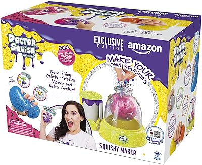 Dr. squish toy : squishy maker nouveau fabricant de stations à paillettes décorez