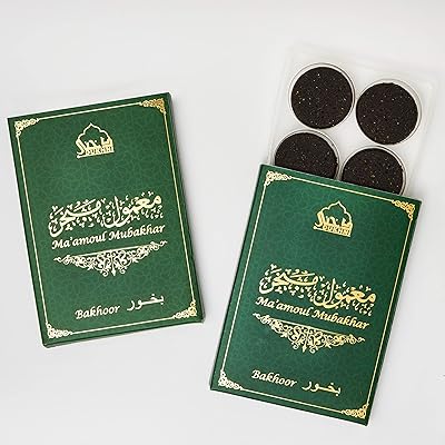 Encens maamoul mubakhar maamoul mubakhar, paquet de 6 chacun, encens oud arabe | mélange floral terreux | parfait pour l'heure de la prière | pour la relaxation et la méditation. DIAYTAR COTE D'IVOIRE est une boutique en ligne généraliste qui propose plus de 300000 références de produits variés, répondant ainsi aux besoins quotidiens de ses clients. Elle est considérée comme l'une des boutiques en ligne les plus populaires en Côte d'Ivoire.