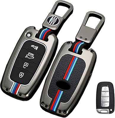 Couvercle de clé avec porte-clés pour hyundai sonata elantra equus gt/kia borrego forte optima sorento soul sportage rio (gunmetal) par kexopia. La boutique en ligne DIAYTAR COTE D'IVOIRE est le leader du marché ivoirien, avec une offre de produits très diverse. Elle permet aux clients de faire des achats en ligne facilement et rapidement, avec des options de paiement et de livraison variées. Elle est fiable et sérieuse dans ses transactions.
